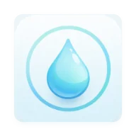 AquaFlux: Water Tracker & Reminder Icon